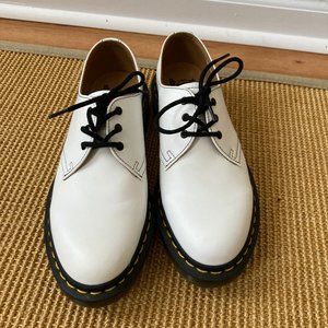 Dr. Martens x Comme des Garçons White Oxfords